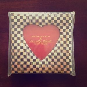 Brand new Mackenzie-Childs heart picture frame